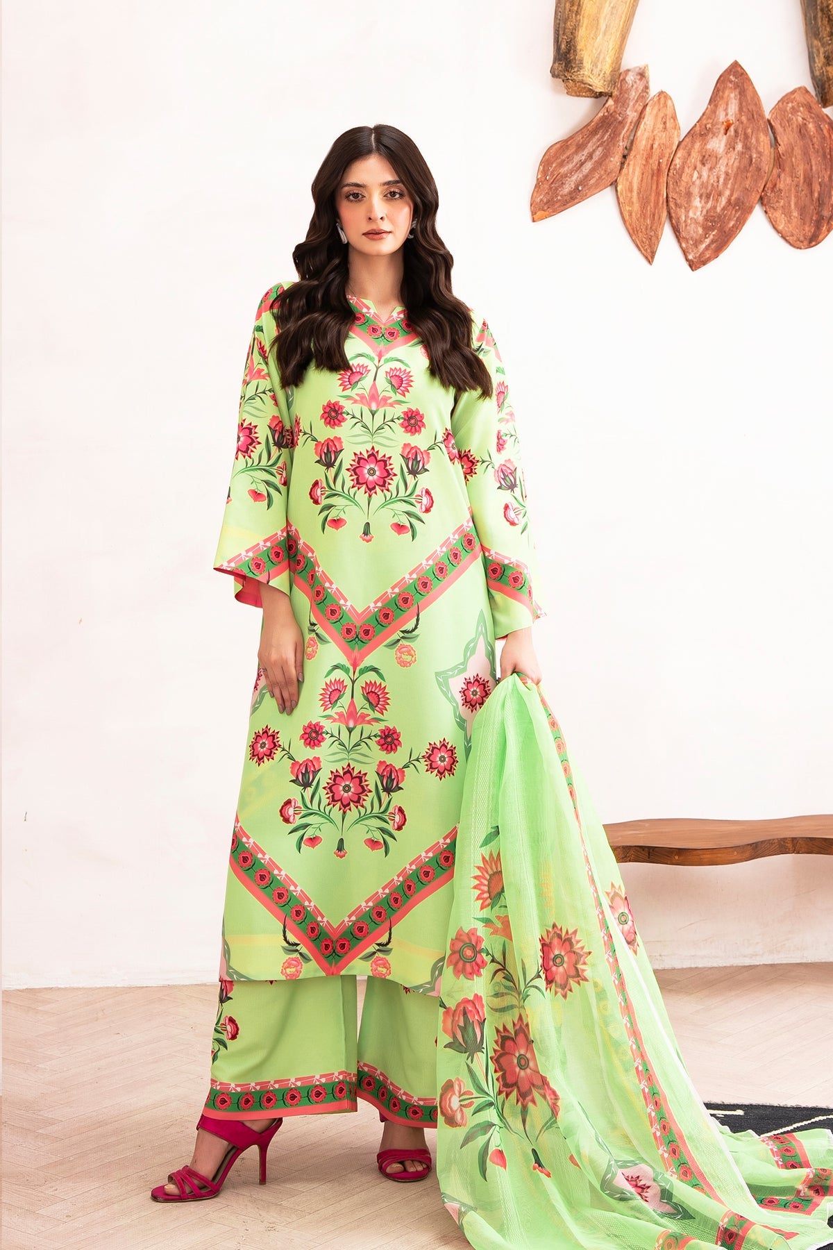 Anemona (Shirt & Trouser) Lawn Fabric