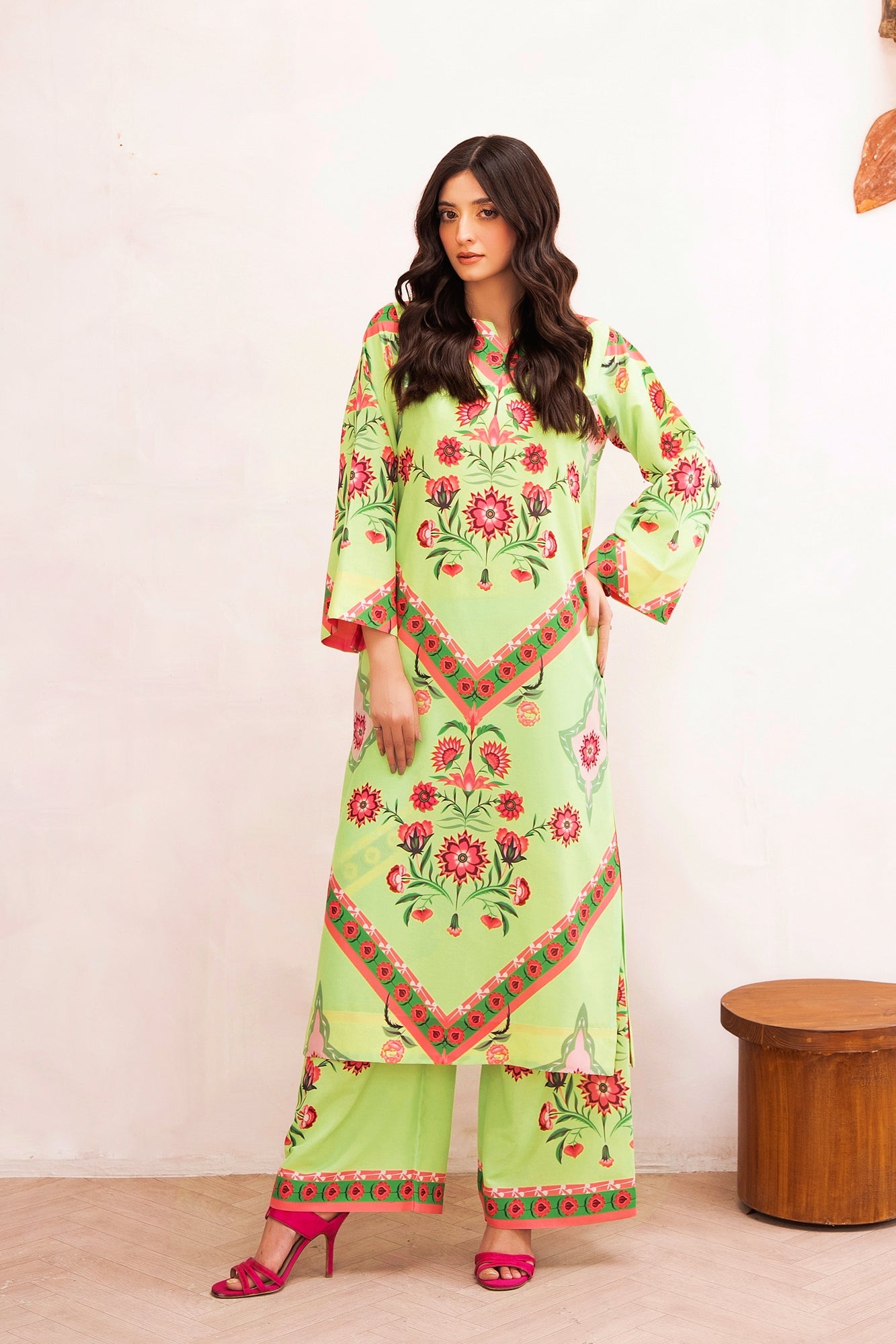 Anemona (Shirt & Trouser) Lawn Fabric