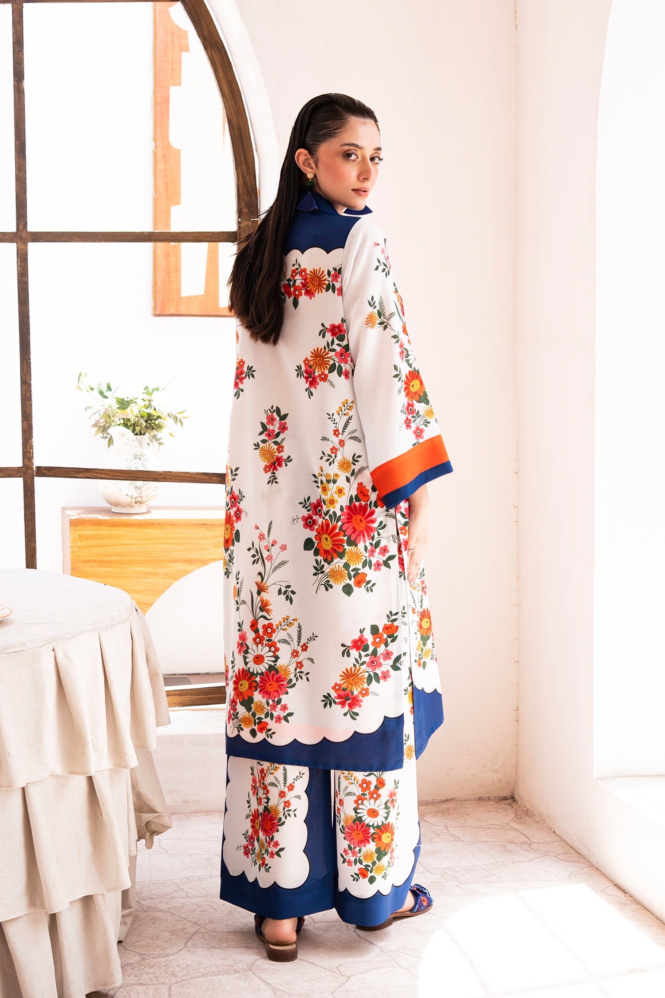 Ortensia (Shirt & Trouser) Lawn Fabric